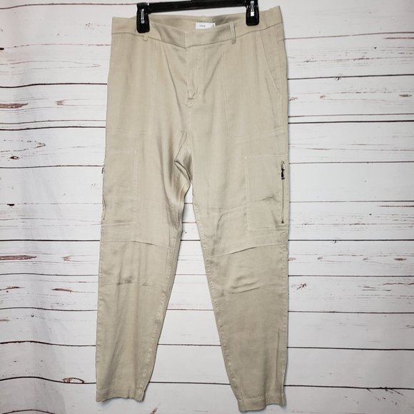 Vince Pants & Jumpsuits Vince Khaki Linen Blend Joggers Poshmark